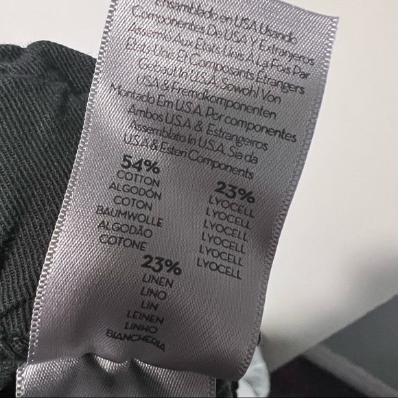 MOTHER the springy ankle Casual Pants faded black 1582 - Picture 7 of 10